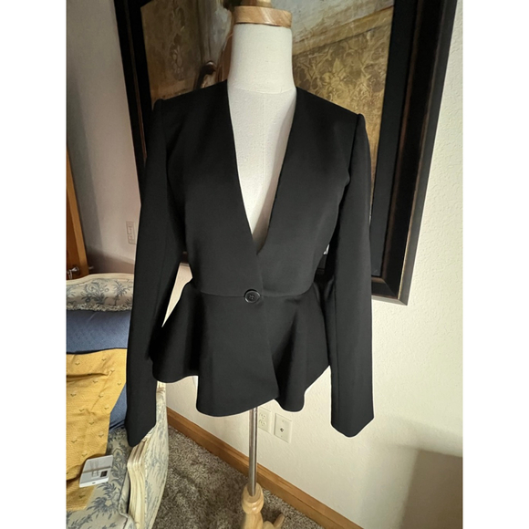 Stella McCartney Jackets & Blazers - NWT Women's Stella McCartney Black Peplum Blazer Size 6